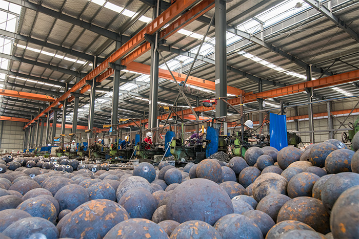 永康网架配件车间